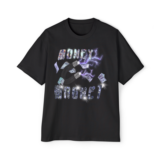 Money Magnet Men's Heavy Oversized Tee